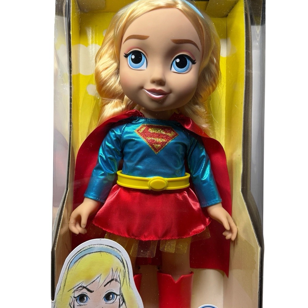 DC Comics 15" Supergirl Toddler Petite 15in Action Figure Doll 2017 Superman
